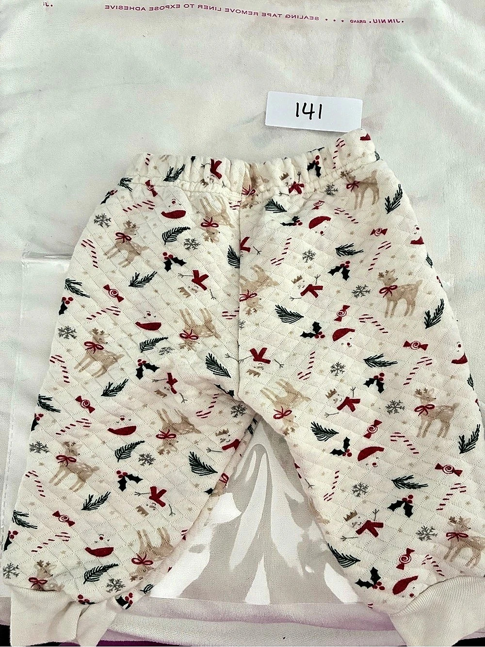 chick pea Baby Printed Jogger Pants 3-6M Like New